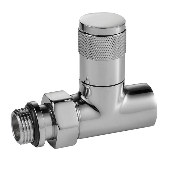 Детальное изображение Набор дизайн-вентилей Royal Thermo PIANO, прямой (хром) 1/2" в интернет-магазине THERM.BY