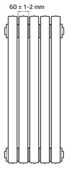 Детальное изображение Радиатор чугунный Радимакс Retro Style Lille 813/130 [1 секция] в интернет-магазине THERM.BY