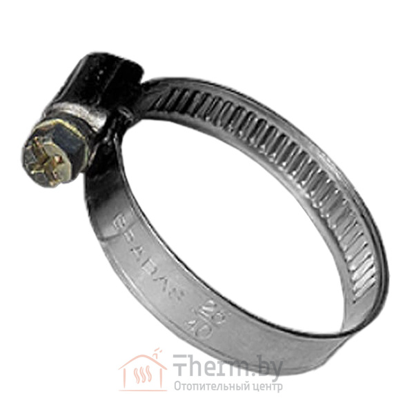 Детальное изображение Хомут червячный 10 - 16 мм, нержавеющий, Bradas арт. BSW2 10-16|9 в интернет-магазине THERM.BY