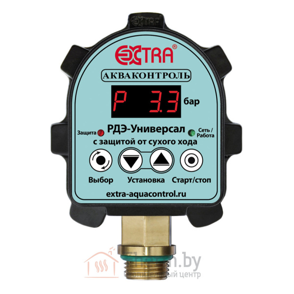 Детальное изображение Электронное реле давления воды для насосов РДЭ Универсал 10-2.2 Акваконтроль в интернет-магазине THERM.BY