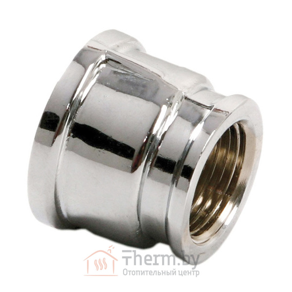 Детальное изображение Муфта переходная латунная 3/4" х 1/2" хромированная General Fittings арт. 260047C050400A в интернет-магазине THERM.BY