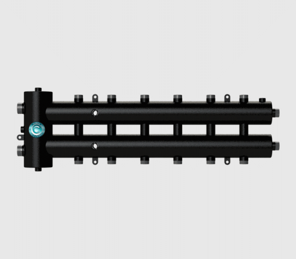 Детальное изображение Гидравлический разделитель совмещенный с коллектором Север R-М7 в интернет-магазине THERM.BY