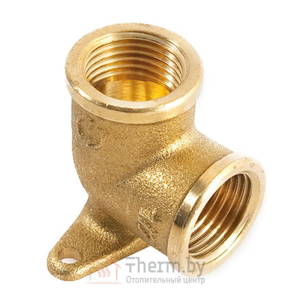 Детальное изображение Уголок латунный с креплением 1/2" ВР General Fittings арт. 270023H040400A в интернет-магазине THERM.BY