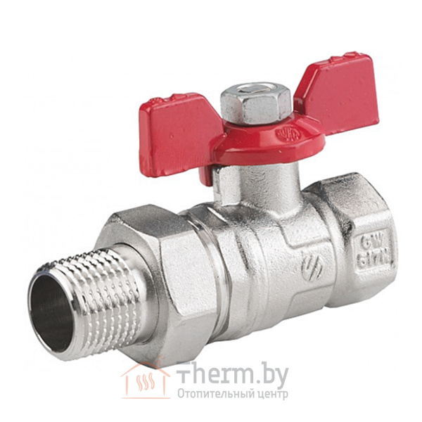 Детальное изображение Кран шаровой с американкой 1" SENA / VA30 arco арт. 154105 в интернет-магазине THERM.BY