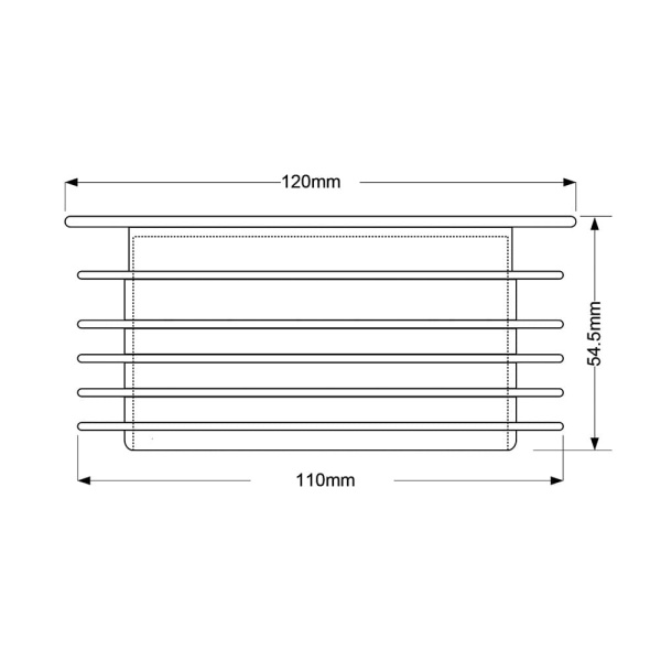 Детальное изображение Заглушка канализационная торцевая 110 мм McALPINE арт. DC4-BL в интернет-магазине THERM.BY