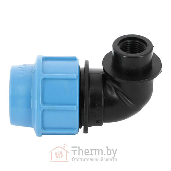 Детальное изображение Угол компрессионный 32 х 1/2" ВР Unidelta в интернет-магазине THERM.BY