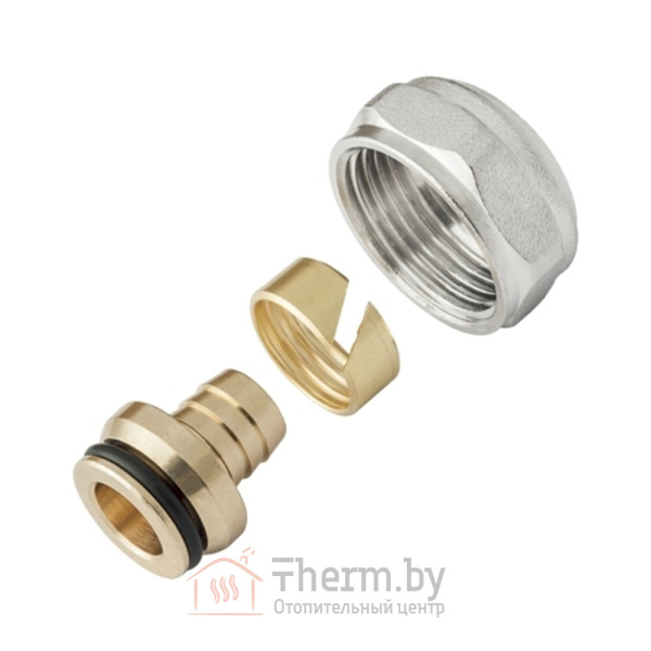 Детальное изображение Соединитель латунный конусный 16 х 1/2 KAN-therm арт. 1010271001 в интернет-магазине THERM.BY