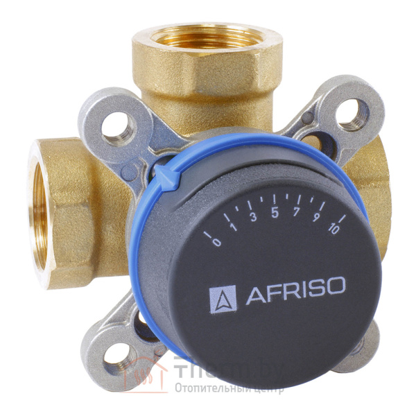 Детальное изображение Поворотный 3-ходовой смесительный клапан 3/4"ВР ARV 388 Afriso с креплением арт. 13 388 10 в интернет-магазине THERM.BY