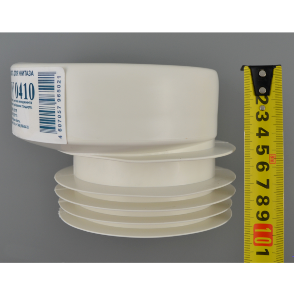 Детальное изображение W0410 / Манжета для унитаза эксцентрикиковая 110 мм, АНИ-ПЛАСТ в интернет-магазине THERM.BY