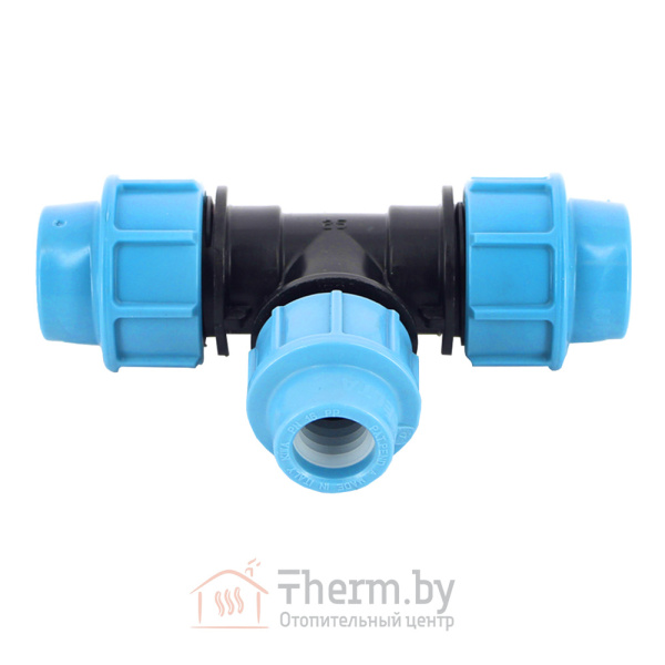 Детальное изображение Тройник компрессионный 25 х 20 х 25 Unidelta в интернет-магазине THERM.BY