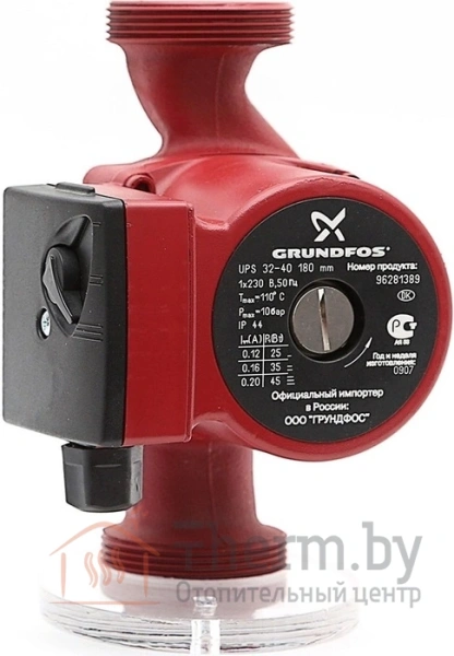 Детальное изображение Насос циркуляционный Grundfos UPS 32-60 в интернет-магазине THERM.BY