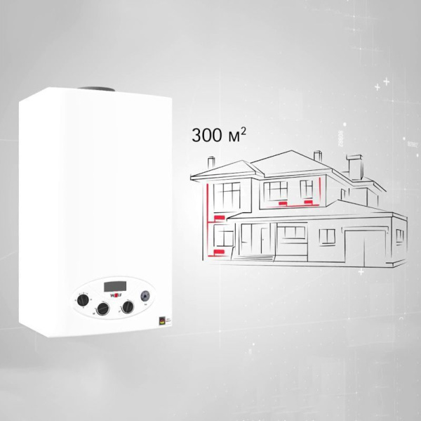 Детальное изображение Газовый котел WOLF FGG-K-24 в интернет-магазине THERM.BY