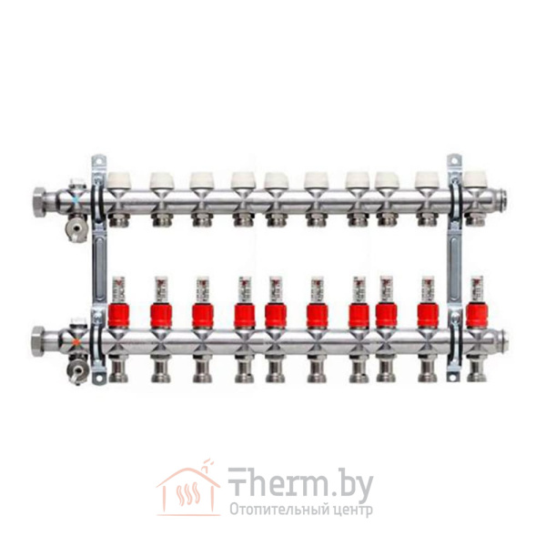 Детальное изображение Коллектор для теплого пола Komfort 5/4"-10, Kermi арт. SFVT1000000 в интернет-магазине THERM.BY