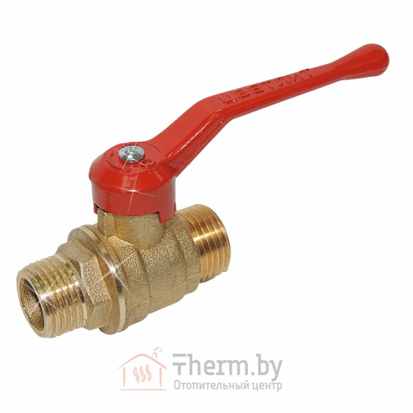 Детальное изображение Кран шаровой 1/2" НР/НР (ручка) Цветлит арт. ZW10066 в интернет-магазине THERM.BY