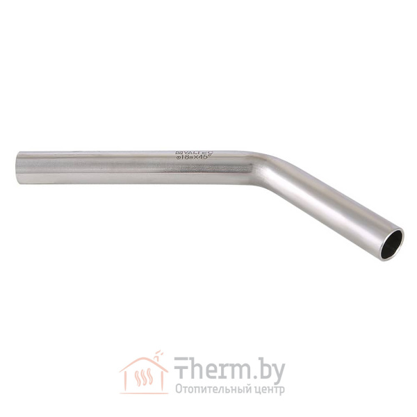 Детальное изображение Отвод 45° безраструбный 22 х 22 мм Valtec нержавеющая сталь арт. VTi.955.I.452222 в интернет-магазине THERM.BY
